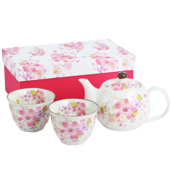 Hana Ganro Pair Pot Tea Container (03923)