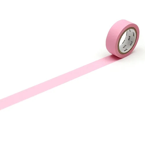 mt Masking Tape – Rose Pink, 15mm×7m
