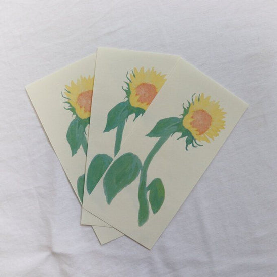 Sunflowers on a Single Sheet of Paper