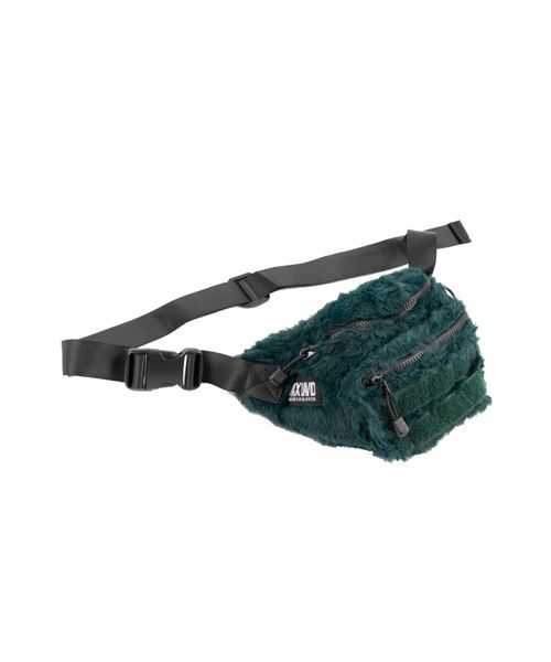 Fur Waist Bag (Green)