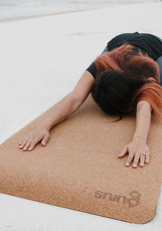 gurus Premium Cork Yoga Mat: LITE Lite