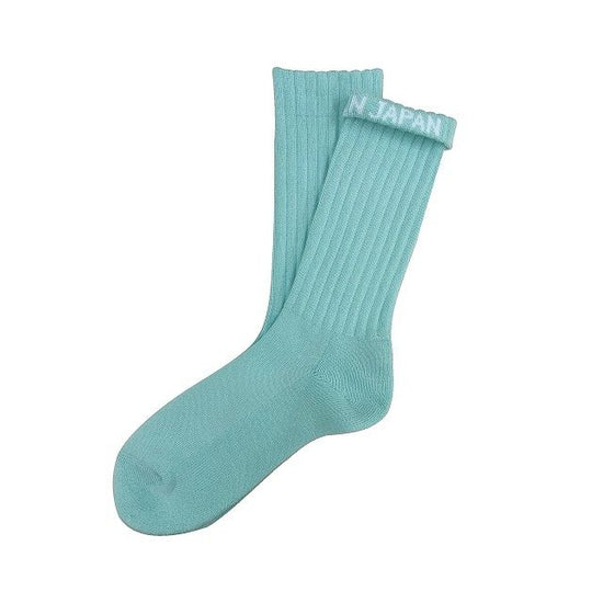 "Plane -mint-" Socks