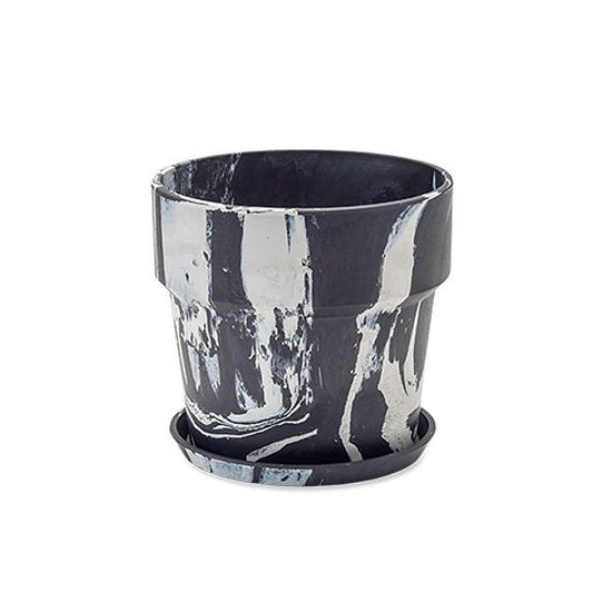 81104 [PLUS THE GREEN] Urban Plant Pot Charcoal/Milk