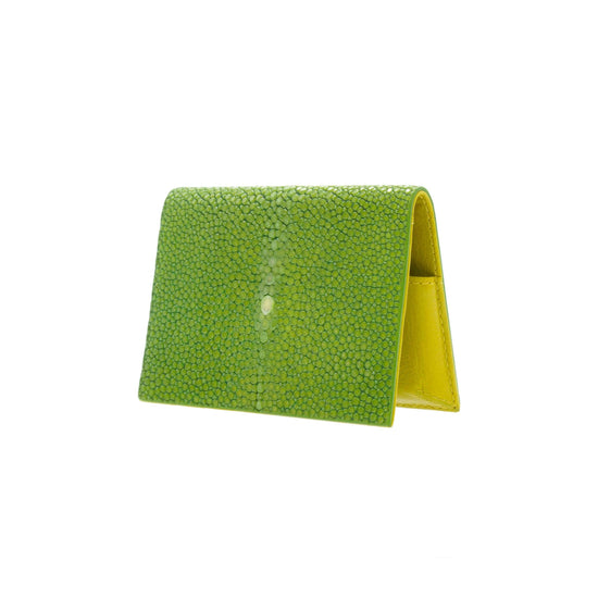 Card Case (Green and Lime) Maui