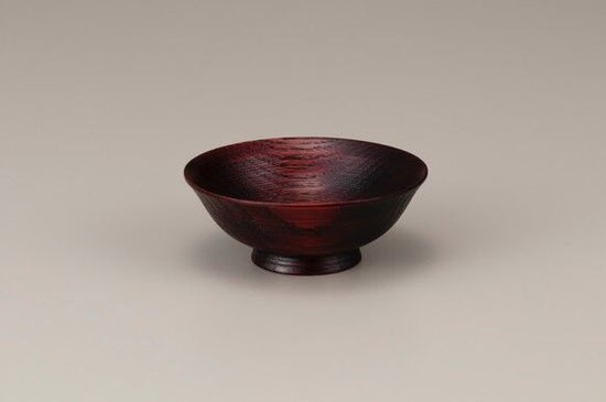 Chestnut 3.5 Sake Cup, Akazuri SX-0448 This distinctive sake cup is wheel-thrown from raw chestnut wood.