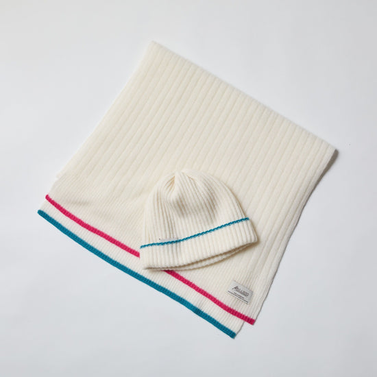 Cashmere Beanie "Levi" - Off White