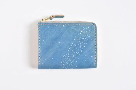 Starry sky No.247 (L-shape zipper mini wallet)