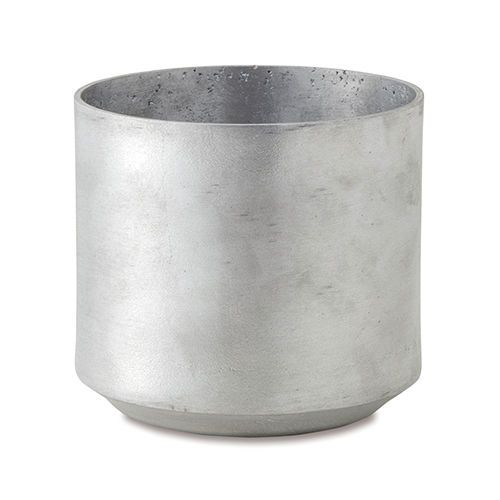 63663 [PLUS THE GREEN] Round Pot Silver