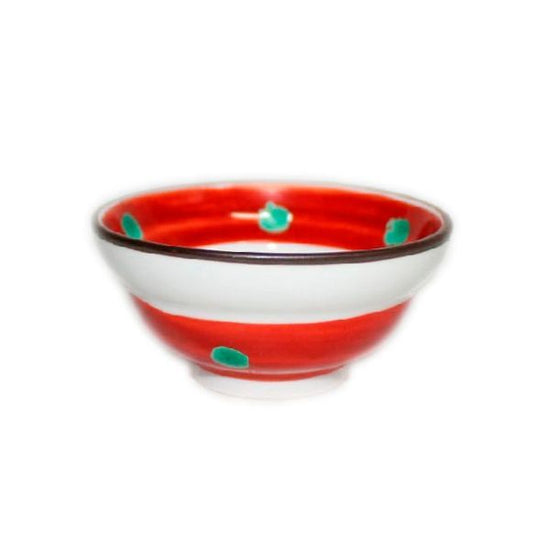 [Eisyou] Small bowl with red scroll design