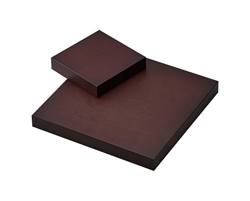 Wooden Stage Thickness 20mm L Size Natural Wood Painted Finish 1 pcs AR-1644NW-L