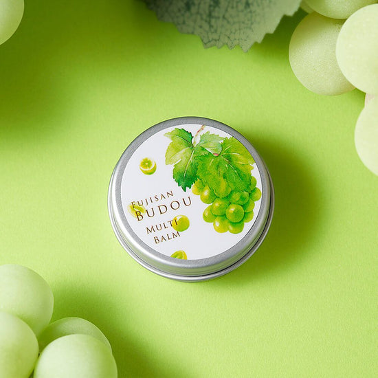 [Seasonal]Fuji Grape Multi-Balm 8g [Muscat][Hair wax, nail care].
