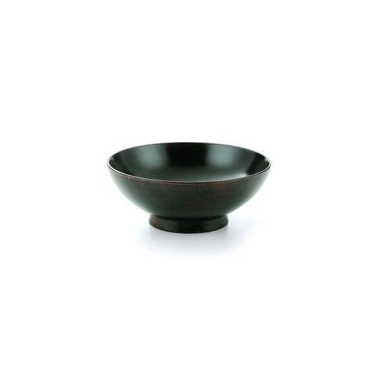 Sake cup, Japanese sake, cold sake, Yamanaka lacquer ware, Made in Japan <Tochi 2.8 sake cup, Kurozuri> SX-0333