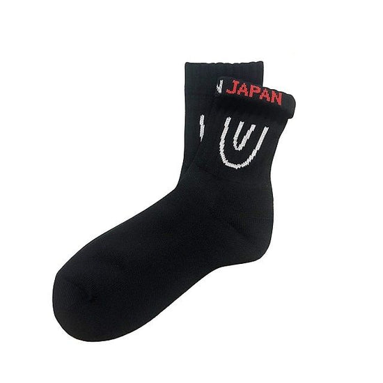 "Symbol Short -black-" Socks