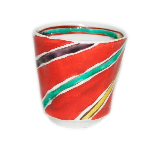 [Eisyou] Teacup with hand-decorated design of "Mamichi