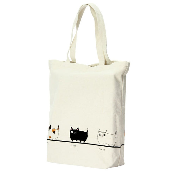 Three Cat Brothers Tote Bag Large (13075)