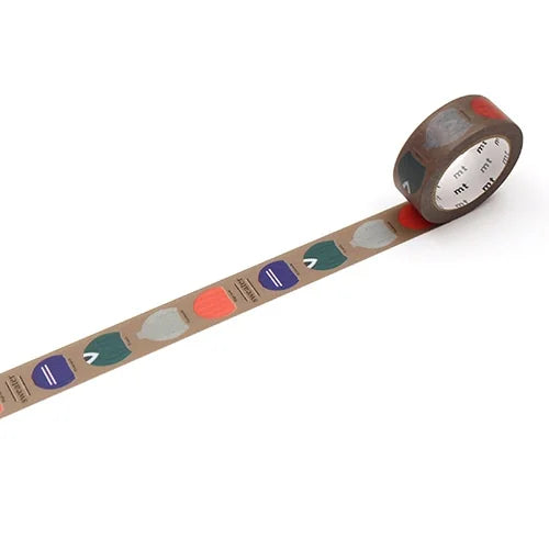 mt Masking Tape – Sweater Collection, 15mm×7m