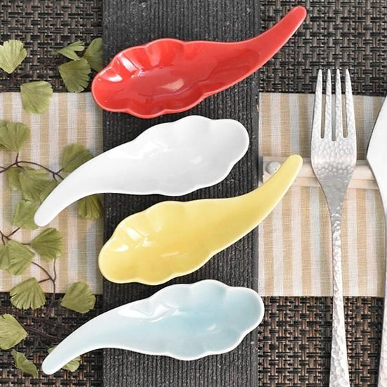 Cloud Amuse Red Red Japanese tableware, delicacies, petit bowl, made in Japan, Minoyaki, stylish, modern