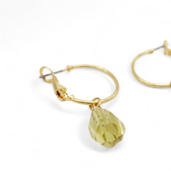 Buds Lemon quartz Pierced earrings