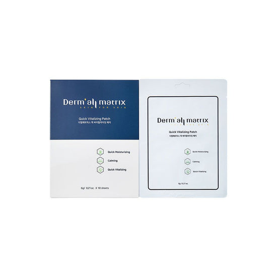 Dermall Matrix Quick VitalizingQuick Patch Mask (10 patches) [for skin heated by sports].