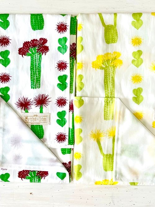Baby Line Cactus Print Diaper Sheet