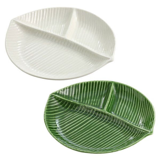 Foglia Divider Plate 2 types (White / Green)