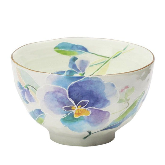 Hanakotoba Rice Bowl Pansy (01553)