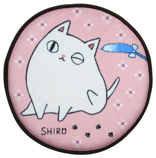 3 Cats and 3 Brothers Seat Cushion Shiro (23019)