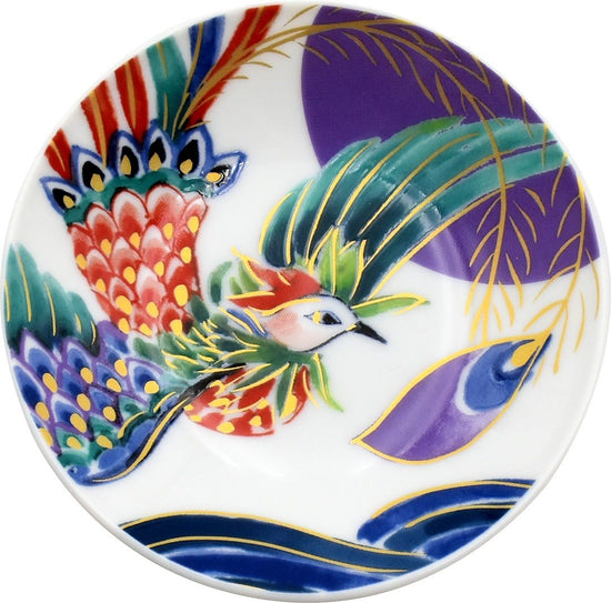 Chitose no rim small dish, phoenix
