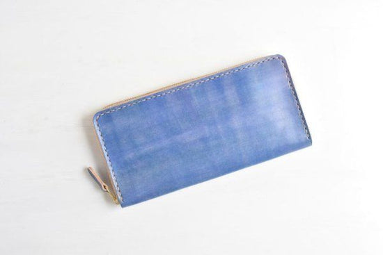 Hydrangea No.137 (Round Zipper Long Wallet)