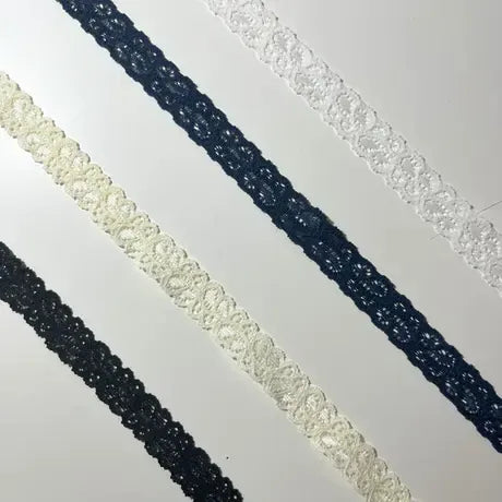 Stretch lace ribbon for straw hat