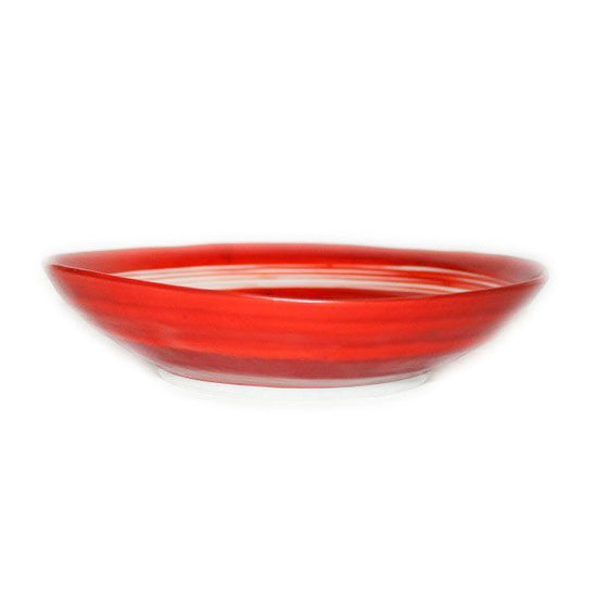 [Eisyou] (Lu) 7" flat bowl with jade design