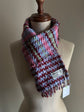 Handwoven tweed scarf | mid ♡♤ ♭69 [made with apparel leftover yarn]