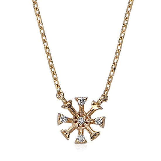 Corto necklace [Dream Symbol - K10YG,Diamond].