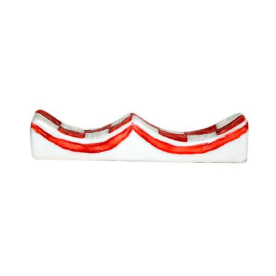 [Eisyou] Brush mount with checkerboard design (red), small