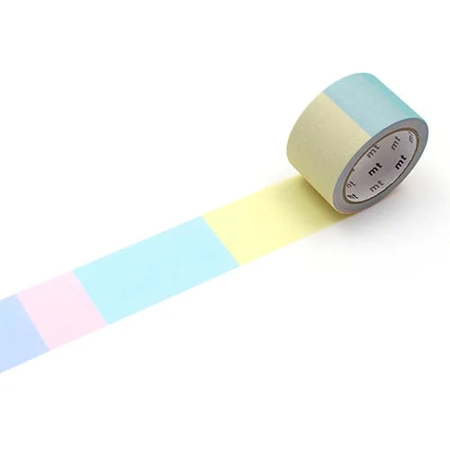 mt Write & Draw Tape – Pale Colors, 25mm×7m