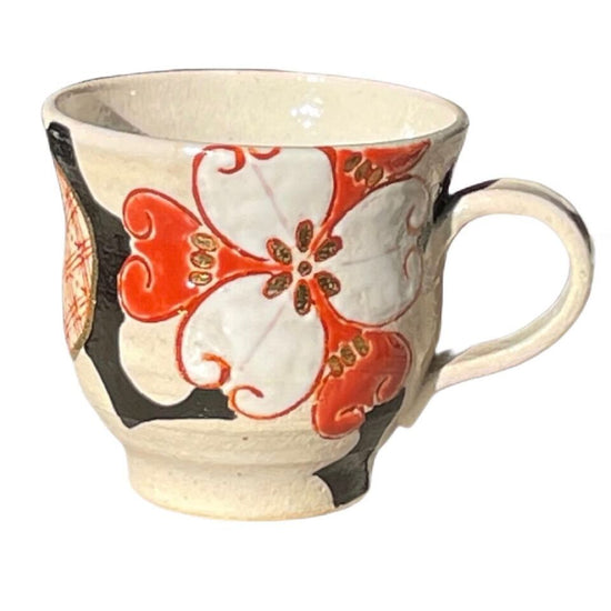 [Sato Tsuyoshi] Shikka Komon Mug Cup (Red)