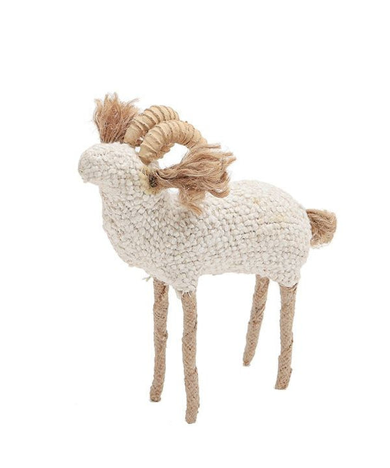 Fabric Animal Sheep Object (White Boucle) M68-2435WH