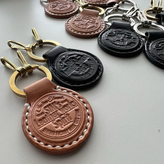 Cookie Key Ring Tochigi Leather Saddle Leather
