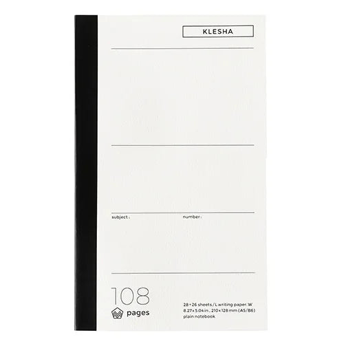LIFE KLESHA Notebook – A5 (custom), Plain