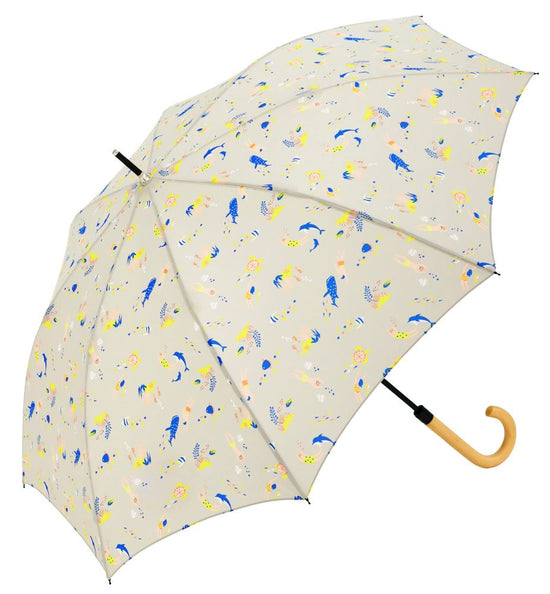 Long Umbrella Smooth Jump / Sea Life