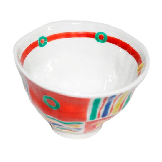 [Eisyou] Hand-drawn Mexican design rice bowl (Large)