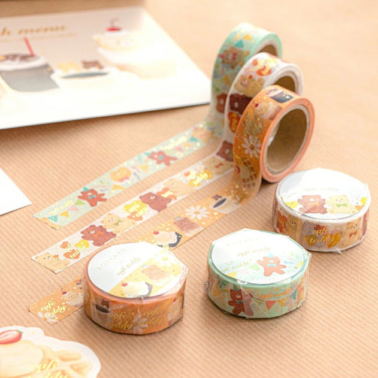 cafeteddy masking tape [uyukoko].