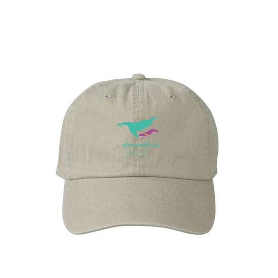 Pigmented cap sand "Humpback whale parent-child bond" color logo