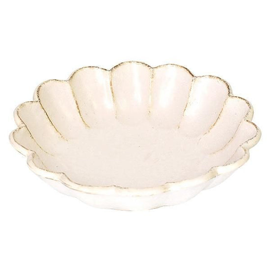 RINKA WHITE 21 Bowl White Japanese Tableware Bowl Made in Japan Minoyaki, Stylish, Modern
