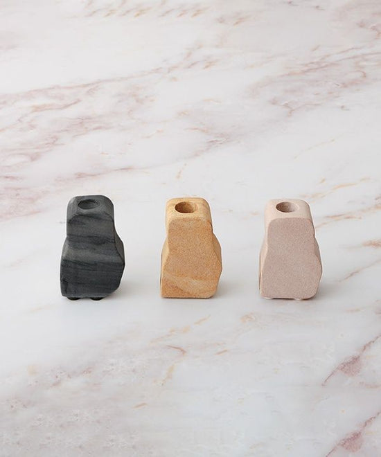 Sandstone & natural marble holder (3 colors) M33-2534