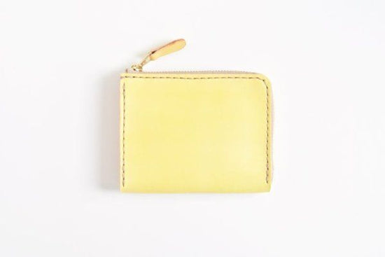 Lemon No.55 (L-shaped zipper mini wallet)