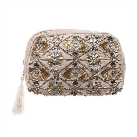 Bead embroidery pouch (2 colors) M42-1375