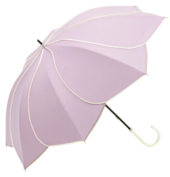 Long Umbrella with Bicolor Piping
