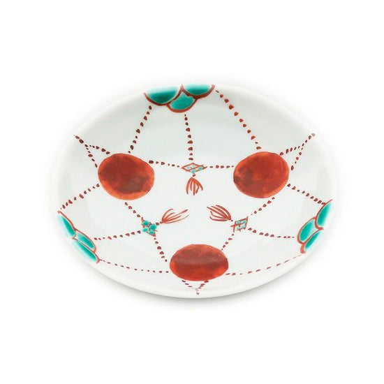 [Eisyou] 3.5" dish with red ball design