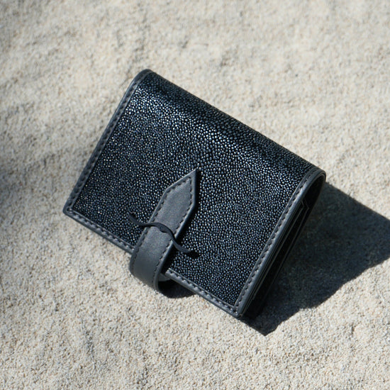 Mini Wallet (Black and Gray) New York